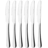 HENDI Tafelmesser 22,5 cm 6-tlg. Silber