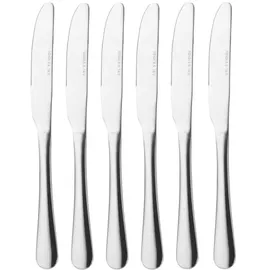 HENDI Tafelmesser 22,5 cm 6-tlg. Silber