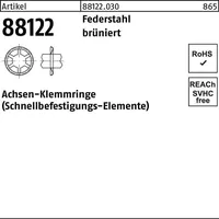 Reyher Achsen-Klemmringe Federstahl FE 12 x 21,0 x 1,8