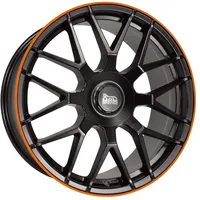 MAM Baby MAM, GT1, matt black lip orange 9.5x19 ET30 5x112 66,6,