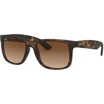 Ray-Ban Justin RB4165 710/13 55-16 matte tortoise/brown