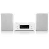 Denon CEOL N-12DAB Kompaktanlage, mit Lautsprechern, CD-Player, Musikstreaming, HEOS Multiroom, Bluetooth, weiß