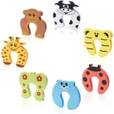 Blue Dream - 7 stücke, Anti-Pinch-Türstopper Fingerschutz Tür- und Fensterstopper Kinder-Baby-Sicherheitsschutz