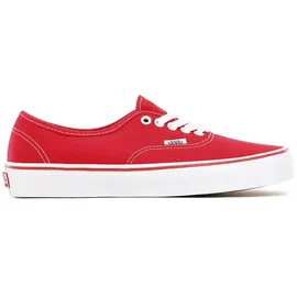 Vans Authentic Herren Rot/Weiß 37