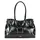 L.Credi Sandri Schultertasche Polyurethan Black