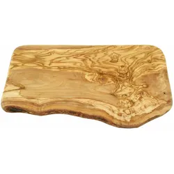 Schneidebrett OLIVENHOLZ-ERLEBEN, braun, L:50cm, Olivenholz, Schneidebretter, Länge 50 cm