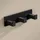 Hewi System 900 Q Hakenleiste pulverbeschichtet Schwarz 900Q90.00360DC