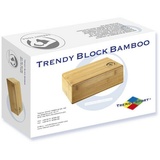 TRENDY Yoga Block Bamboo - Braun
