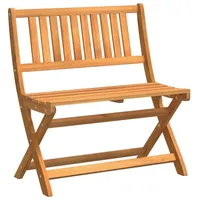 VidaXL Klappgartenbank 80x46x85 cm Massivholz Akazie