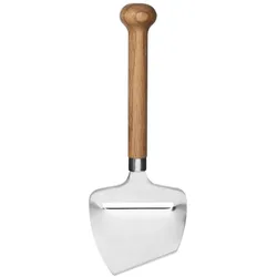 Käsehobel Käseschneider Käsemesser aus Edelstahl & Eichenholz