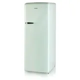 DOMO DO91701R Retro-Kühlschrank (218 l, 1445 mm hoch, Mintgrün)