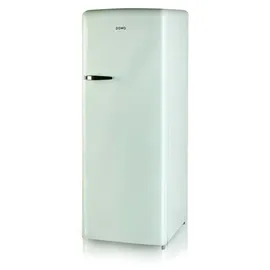 DOMO DO91701R Retro-Kühlschrank (218 l, 1445 mm hoch, Mintgrün)