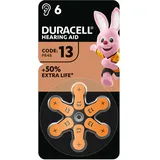 Duracell Hörgerätebatterien Größe 13 6er Pack