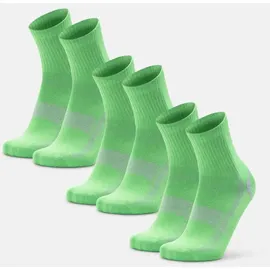 Danish Endurance Quarter Pro Sportsocken 5er Pack Schwarz/Weiß/Blau/Orange 43-47
