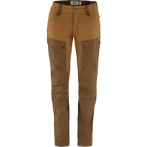 Fjällräven Damen Keb Curved Hose, Timber Brown/Chestnut, 48/R