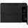 Lomadox Waschtischunterschrank 2 Auszüge 100,4 x 59,5 x 40 cm Schwarz
