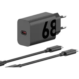 Motorola TurboPower 68W Charger USB-PD 3.0 GaN incl. USB-C Kabel
