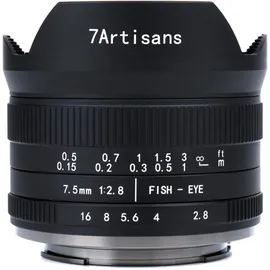 7artisans 7,5 mm F2,8 II Fisheye Micro Four Thirds