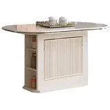 Modern Esszimmertisch Esstisch Tisch Holz Beige Esszimmer Holztisch - Beige