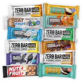 BioTechUSA Bar Selection | 12 Stück Riegel | Protein Dessert Bar | Zero Bar | Crispy Protein Bar | Nuts & Fruits | Oat & Fruit Zero