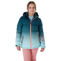 KILLTEC Mädchen Skijacke/Ski-Steppjacke mit Kapuze und Schneefang KSW 330 GRLS SKI QLTD JCKT, peppermint, 176, 42469-000