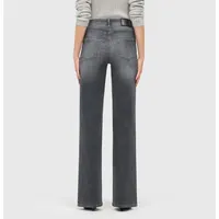 MAC Wide Leg Jeans mit Bügelfalte in Grau-D36 /