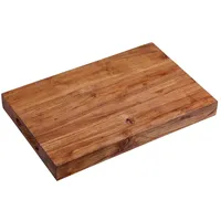 KESPER | Schneide- und Tranchierbrett, Material: Akazienholz, Maße: 38,5 x 25 x 4 cm, Farbe: Braun, Natur | 29752