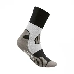 Bauerfeind Sports Herren Trail Run Mid Cut Socks schwarz