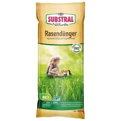 Substral Naturen Bio Rasendünger, organischer Volldünger, 3 Monate Langzeitwirkung, bis 250 m2, 10 kg 8856