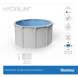 BESTWAY Hydrium Set 300 x 120 cm inkl. Sandfilteranlage 56566