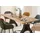 SIT Möbel SIT Esstisch ausdrucksstarke Maserung mit Astlöchern, beige