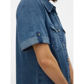 Vero Moda Jeanskleid Kurzarm Blau 34