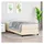 vidaXL Boxspringbett 90 x 190 cm Creme
