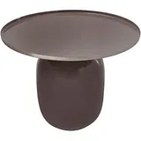 Kayoom Lalee.Avenue Beistelltisch Esmeralda Deco 500 grau / silber,