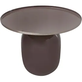 Kayoom Lalee.Avenue Beistelltisch Esmeralda Deco 500 grau / silber,