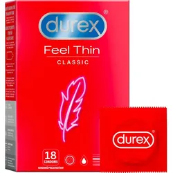 Durex Feel Thin Kondome 18 St.