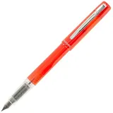 Platinum Prefount Vermilion Füllfederhalter Orange Medium, 1 Stück (1er Pack)