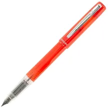 Platinum Prefount Vermilion Füllfederhalter Orange Medium, 1 Stück (1er Pack)