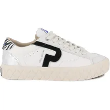 Palladium Ace Lo Mix Lth Sneaker, Star White Zebra, 36