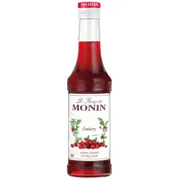 (20,48€/l) Monin Cranberry Sirup 0,25l Flasche