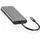4smarts 8in1 Hub USB-C Dock - USB 3.2 Gen 1 (3.1 Gen 1) Type-C 60 W, 1000 Mbit/s, Grau