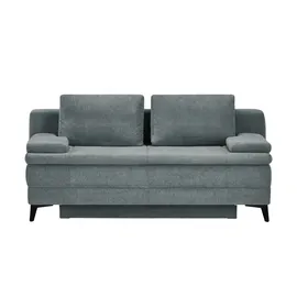 Sofa.de Schlafsofa Boxspring Ciri ¦ grau ¦ Maße (cm): B: 200 H: 93 T: 107.0