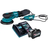 Makita BO 002 CGT101 Akku Exzenterschleifer 40 V max. 150 mm 5,0 mm Hub Brushless + 1x Akku 5,0 Ah + Ladegerät