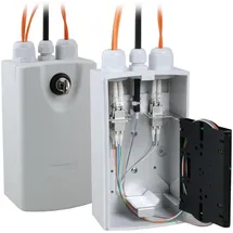 EFB-Elektronik Klein-Spleißverteiler II Gehäuse RAL 7035