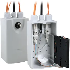 EFB-Elektronik Klein-Spleißverteiler II Gehäuse RAL 7035