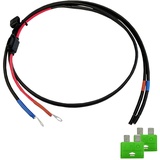 Offgridtec Offgridtec® 1,5m 6mm2 Batteriekabel mit 30A Sicherung M8-Ringkabelschuh