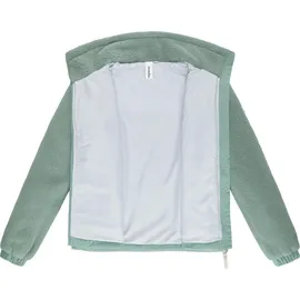 Ragwear "Arctika II", Flauschige Jacke aus Teddyfleece grün, S (36),