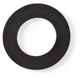 Nedis Waschmaschinenschlauch mit Gummidichtung, Schwarz (WARU34BK10)
