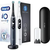 Oral-B iO Series 7 Duo Black Onyx & White Alabaster Magnetische Zahnbürste