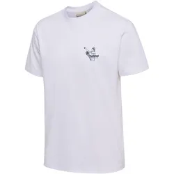 hummel hmlLOOSE Lesson T-Shirt 9001 - white XL